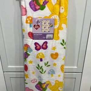 Care Bears Easter throw Easter butterflies